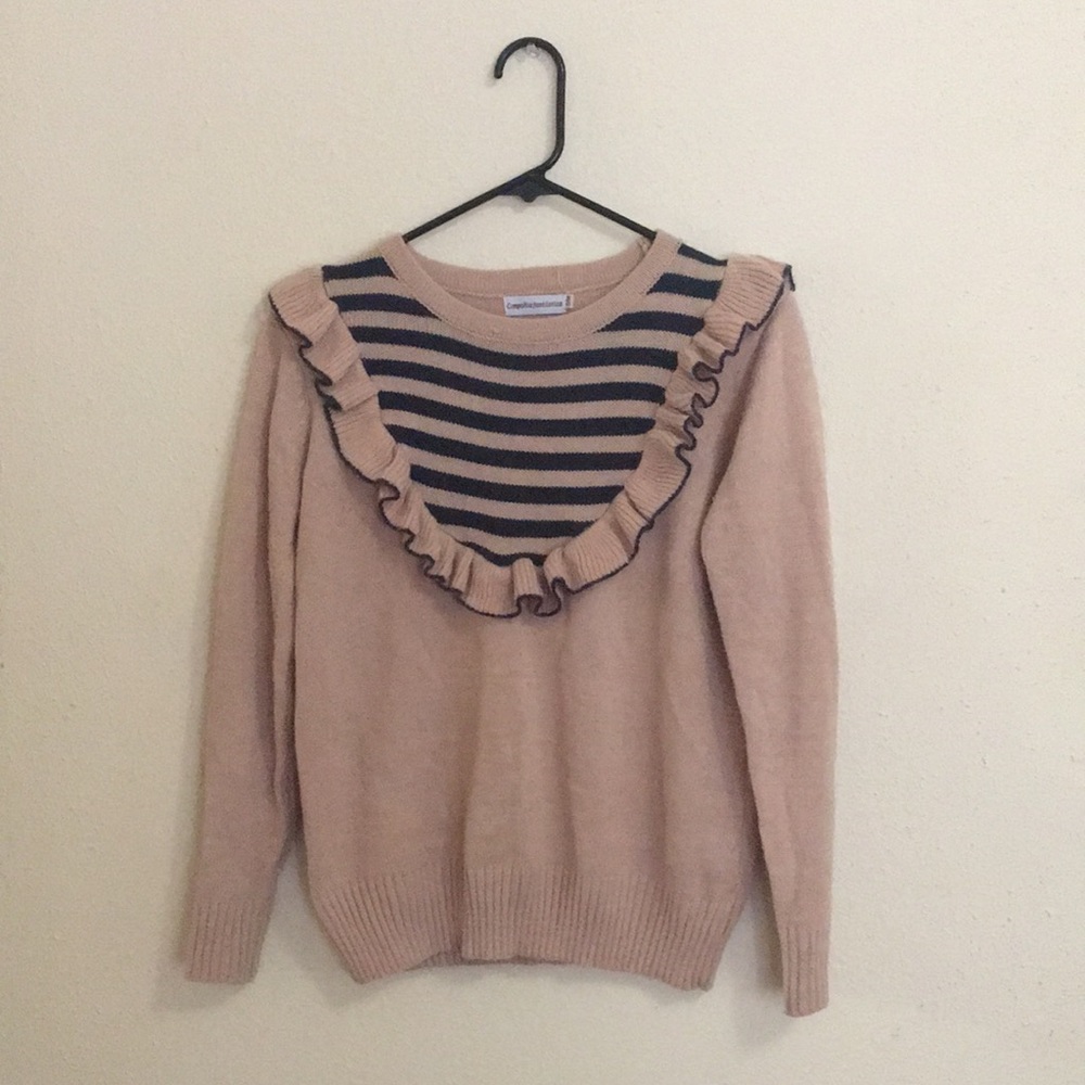 Modcloth Ruffle Sweater